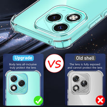 Carica l'immagine nel visualizzatore di Gallery, FLLAO Cover Compatibile con Honor 400 Lite 5G con 2 Vetro Temperato [Protezione Fotocamera] Anti Ingiallimento Antiurto 