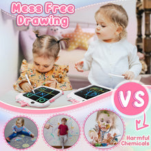 Carica l'immagine nel visualizzatore di Gallery, Unicorno Bambina Giocattolo Giochi Bambini - Idee Regalo Natale Compleanno Bambina Bambini Bambino 2 3 4 5 6 + Anno LCD Tavoletta Grafica Lavagna Magica Tablet Disegno Bambini Giochi Giocattoli Regali