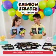 Carica l'immagine nel visualizzatore di Gallery, BONNYCO Scratch Art Bambini 16 Set per Gadget Compleanno Bambini e Scuola
