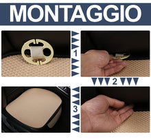 Carica l'immagine nel visualizzatore di Gallery, Auto Accessori Lupex Coprisedile Seduta 3 pezzi Universale Auto | Protezione Sedile 2 Anteriore e 1 Posteriore | Protect