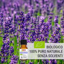 Carica l'immagine nel visualizzatore di Gallery, Lavanda vera Officinalis Bio Olio essenziale 100% Puro 10 ml - Uso interno Terapeutico Alimentare Diffusori Aromaterapia
