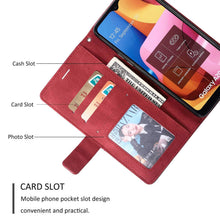 Carica l'immagine nel visualizzatore di Gallery, Cover per Galaxy A20S, Flip Caso in PU Pelle Case Cover Portafoglio Custodia per Samsung Galaxy A20S, [Kickstand] [Slot 