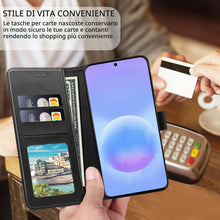Carica l'immagine nel visualizzatore di Gallery, Cover a Libro per Samsung Galaxy A57 5G,Nero