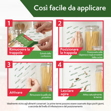 Carica l'immagine nel visualizzatore di Gallery, PATTLER Trappole Antitarme Alimentari del Cibo – Set da 12. Trappole Anti Tarme Adesive con Feromoni per Farfalline del 