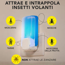 Carica l'immagine nel visualizzatore di Gallery, Raid Essentials Trappola Insetti Volanti Antimosche e Moscerini 2 Ricariche