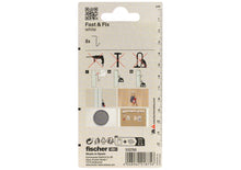Carica l'immagine nel visualizzatore di Gallery, Fischer Fast&amp;Fix Fissa Quadri, Ganci per Cartongesso per Appendere Quadri, Installazione Rapida, Non servono cacciavite 