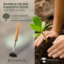Carica l'immagine nel visualizzatore di Gallery, BAMBUA Manina Grattaschiena Allungabile - (Include 5 Accessori) Manico in Bambù - Per Sensazioni di Grattamento Soddisfa