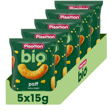 Carica l'immagine nel visualizzatore di Gallery, Plasmon BIO Paff al Miglio 15g (5 Pezzi)