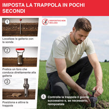 Carica l'immagine nel visualizzatore di Gallery, SWISSINNO Trappola per Arvicole PRO - a Tunnel a Scatto 1 Pezzo SuperCat