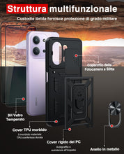 Carica l'immagine nel visualizzatore di Gallery, LeYi Cover per Redmi 15C 4G/5G con Vetro Temperato [2 Pack](Nero)