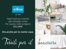 Carica l'immagine nel visualizzatore di Gallery, ZOLLNER 5 strofinacci in cotone - 50x70 cm - canovacci da cucina a righe grigio scuro - assorbenti e robusti - lavabili 
