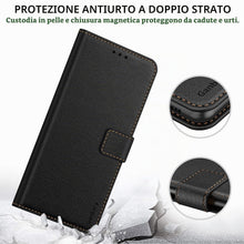 Carica l'immagine nel visualizzatore di Gallery, Ganbary Cover Compatibile con Samsung A22 4G/ M22/ M32 (Non per A22 5G), Protettiva Caso in PU Pelle Premium Portafoglio