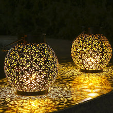 Carica l'immagine nel visualizzatore di Gallery, Lanterne da Esterno, 2 Pezzi Lanterna Solare da Esterno, IP55 Impermeabile LED Lanterne Solari da Giardino, Decorazioni 