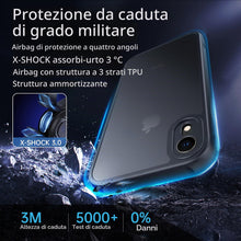 Carica l'immagine nel visualizzatore di Gallery, FLLAO Opaca Cover for iPhone XR con 2 Tempered Glass