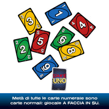 Carica l'immagine nel visualizzatore di Gallery, Mattel Games UNO Liar’s gioco di carte in scatola latta, 7+, 2-6 giocatori