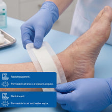 Carica l'immagine nel visualizzatore di Gallery, Rays Biodress Medicazione adesiva sterile in Tnt, Cerotti Post Operatori, 10x25 cm (25 unità)