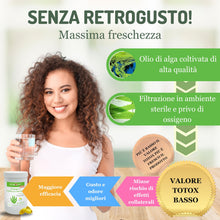 Carica l'immagine nel visualizzatore di Gallery, NORSAN Omega 3 Vegan Capsule 80 pezzi – 1.700 mg di Omega 3 vegetale per dose giornaliera – Omega 3 Vegano senza refluss