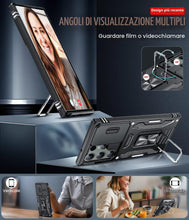 Carica l'immagine nel visualizzatore di Gallery, LeYi Cover per Samsung Galaxy S23 Ultra(Nero)