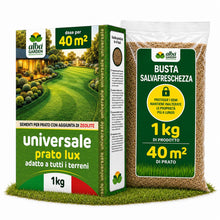Carica l'immagine nel visualizzatore di Gallery, Albagarden - Semi Prato Universale Resistente - 40m² - Per Zone Ombreggiate e Soleggiate - Sementi Erba per Tappeti Erbo