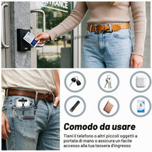 Carica l'immagine nel visualizzatore di Gallery, MoKo Laccio per cellulare antifurto retrattile, set da 2, nero