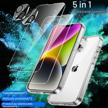 Carica l'immagine nel visualizzatore di Gallery, JETech Cover 5 in 1 per iPhone 14, Anti-Ingiallimento, Trasparente