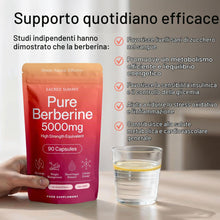 Carica l'immagine nel visualizzatore di Gallery, Berberina Pura 500 mg Alta Concentrazione, Estratto 10:1, 90 Capsule