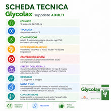 Carica l'immagine nel visualizzatore di Gallery, Glycolax, Supposte Glicerina Adulti, 3 Conf-18 Supposte, Chemist's Research