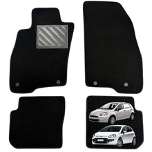 Carica l'immagine nel visualizzatore di Gallery, Tappetini Punto Evo dal 2009, e Fiat Punto dal 2012, Set 4 Pezzi su Misura