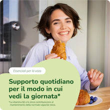 Carica l'immagine nel visualizzatore di Gallery, Vegavero Integratore OCCHI | 120 capsule | con Luteina, Zeaxantina, Mirtillo Nero, Vitamina A, B2 e Zinco | Salute della
