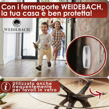 Carica l'immagine nel visualizzatore di Gallery, WEIDEBACH® 6x discreto fermaporta maniglia trasparente