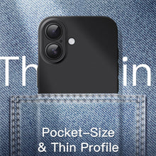 Carica l'immagine nel visualizzatore di Gallery, JETech Cover Ultra Slim per iPhone 16, Nero
