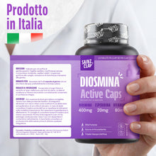 Carica l'immagine nel visualizzatore di Gallery, SainzClap® Integratore Triade Diosmina Esperidina Vitamina C, 120 Capsule