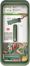 Carica l'immagine nel visualizzatore di Gallery, Snips Sottolavello Verde, Organizer Cucina, Porta Detersivi Salvaspazio, Cestello con Ruote e Maniglia, 45,3 x 20,8 x 17,5 cm, Made in Italy