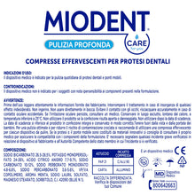 Carica l'immagine nel visualizzatore di Gallery, CARE for you MIODENT Compresse Effervescenti per Protesi Dentali – Igiene in 3 minuti, Rimozione dei Residui alimentari 