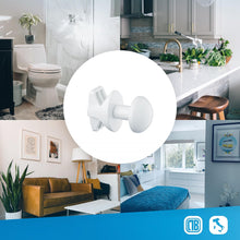Carica l'immagine nel visualizzatore di Gallery, LH Coppia handy grip porta salviette da termosifone senza foro per bagno autoavvitanti al termoarredo scaldasalviette se