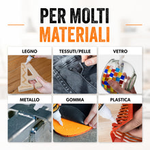 Carica l'immagine nel visualizzatore di Gallery, Colla Istantanea Universale Liquida 50 g - Supercolla Multiuso Universale