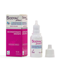 Carica l'immagine nel visualizzatore di Gallery, Sodyal Protect - Decongestionante e Lubrificante. Gocce oculari con Acido ialuronico, Ginkgo biloba ed Hamamelis. Protez
