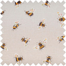 Carica l'immagine nel visualizzatore di Gallery, Hobby Gift Scatola Grande per Cucito con Doppio Coperchio e Manico - Cestino Porta Cucito in Cotone con Scomparti per Strumenti e Accessori Creativi - 25 x 25 x 17 cm, Api