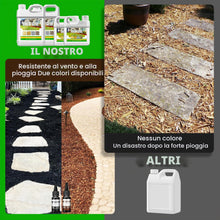 Carica l'immagine nel visualizzatore di Gallery, Legante per Ghiaia Esterno con Colorante, 4L Colla per Ghiaia Colla per Sassi Forte adesione e asciugatura rapida per fi