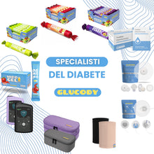 Carica l'immagine nel visualizzatore di Gallery, GLUCODY Cerotti Freestyle Libre 2 Ipoallergenici, Impermeabili, Traspiranti E Morbidi Con La Pelle/Marchio Specializzato