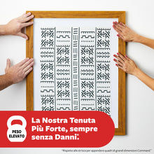 Carica l'immagine nel visualizzatore di Gallery, Command Strisce Appendi Quadri Adesive Bianche, 12 Coppie (4 Medie M + 8 Grandi L), per Appendere Quadri, Cornici e Spec
