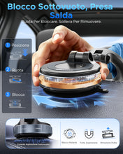 Carica l'immagine nel visualizzatore di Gallery, MSXTTLY Supporto Magnetico Cellulare Auto Vmag-S1, Supporto Telefono Auto per Magsafe, 360° Rotazione Pieghevole, Magnet