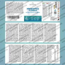 Carica l'immagine nel visualizzatore di Gallery, Bandini® FLORAX PROBIOTICS | Fermenti Lattici Probiotici per l'intestino -