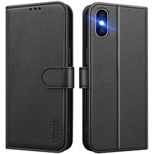 Carica l'immagine nel visualizzatore di Gallery, Cover per iPhone X/iPhone XS Custodia, Nero