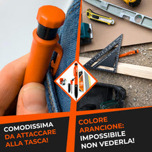 Carica l'immagine nel visualizzatore di Gallery, THORVALD Matita da costruzione PRO ESTENSIBILE [+ Impugnatura facile da scrivere] Matita meccanica per falegname fai-da-