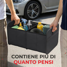 Carica l'immagine nel visualizzatore di Gallery, achilles Organizer Bagagliaio Auto Pieghevole - 35L XL Organizer Bagagliaio con Tasche Extra e Pareti Rinforzate - Organ