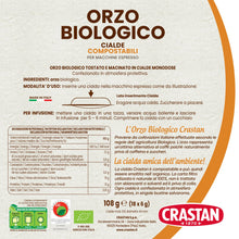 Carica l'immagine nel visualizzatore di Gallery, CRASTAN 1870 - Cialde ESE Compostabili - Orzo Biologico - Box da 18 Cialde - Compatibili con Macchine Espresso - Natural