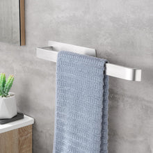Carica l'immagine nel visualizzatore di Gallery, Porta Asciugamani Bagno Adesivo, Portasciugamani da Parete in Acciaio Inox 304, Senza Foratura, Stabile Elegante, Spazzo