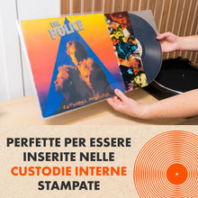 Carica l'immagine nel visualizzatore di Gallery, SPINCARE Dynamic 50x Buste Interne Antistatiche per Vinili 33 Giri