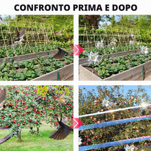 Carica l'immagine nel visualizzatore di Gallery, Repellente per Uccelli e Piccioni, 4 Pezzi per Uccelli e Uccelli, Riflettente, per Giardino, Balcone, Mulino a Vento Rif